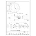 Qualidade garantida Preço adequado Sea14 Slew Drives Motor 24V Slewing Ring com unidade